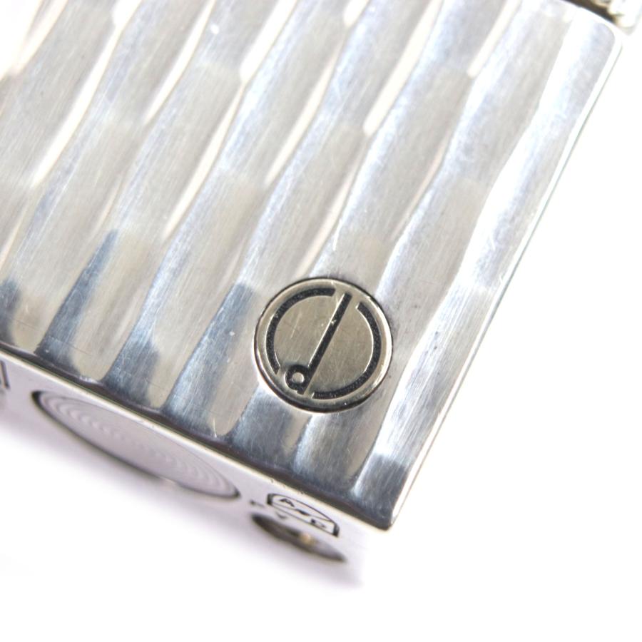 dunhill 美品▽Dunhill ダンヒル スクエア 総柄 ロゴ付き ローラー式 