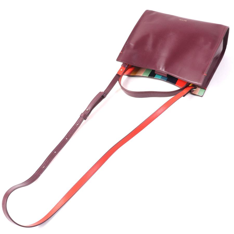 Paul Smith 極美品△Paul ポールスミス 22AW サプルレザー 2WAY Paul Smith 極美品△Paul ポールスミス 22AW サプルレザー 2WAY