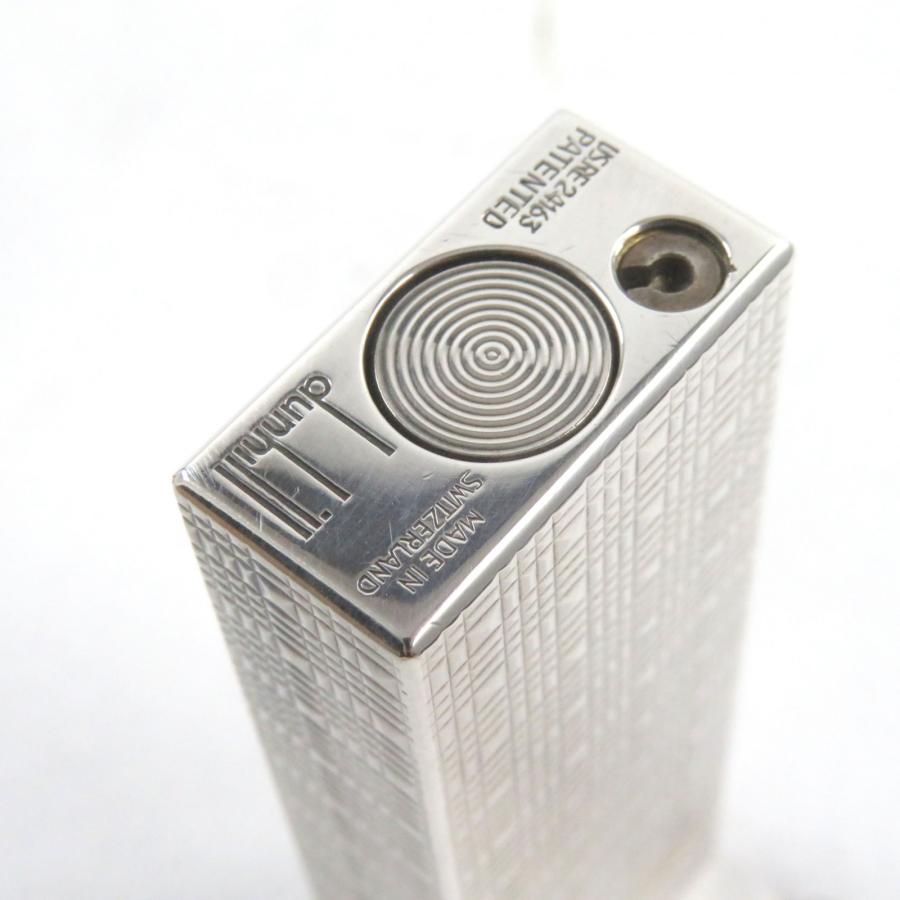 dunhill スイス製ライター ダイヤモンドパターン