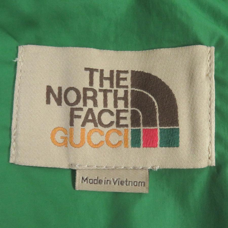 未使用□GUCCI グッチ THE NORTH FACE 671467 ロゴ総柄