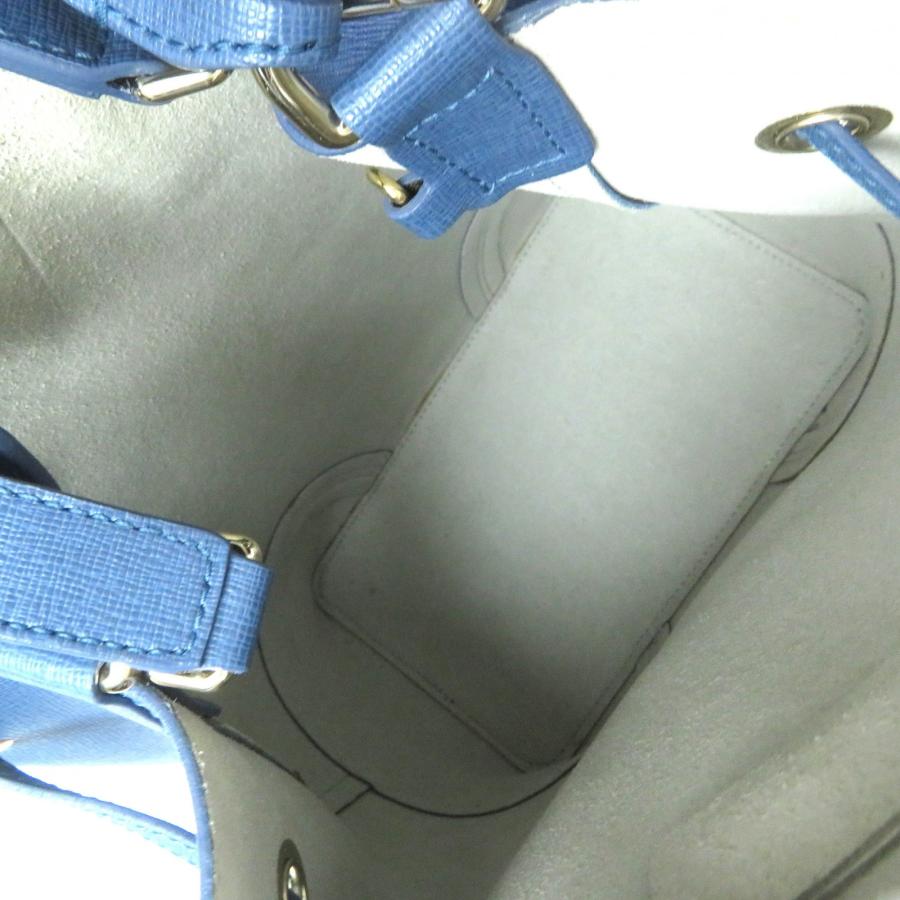 FURLA 美品△Furla フルラ ステイシー レザー ドローストリング FURLA 美品△Furla フルラ ステイシー レザー ドローストリング
