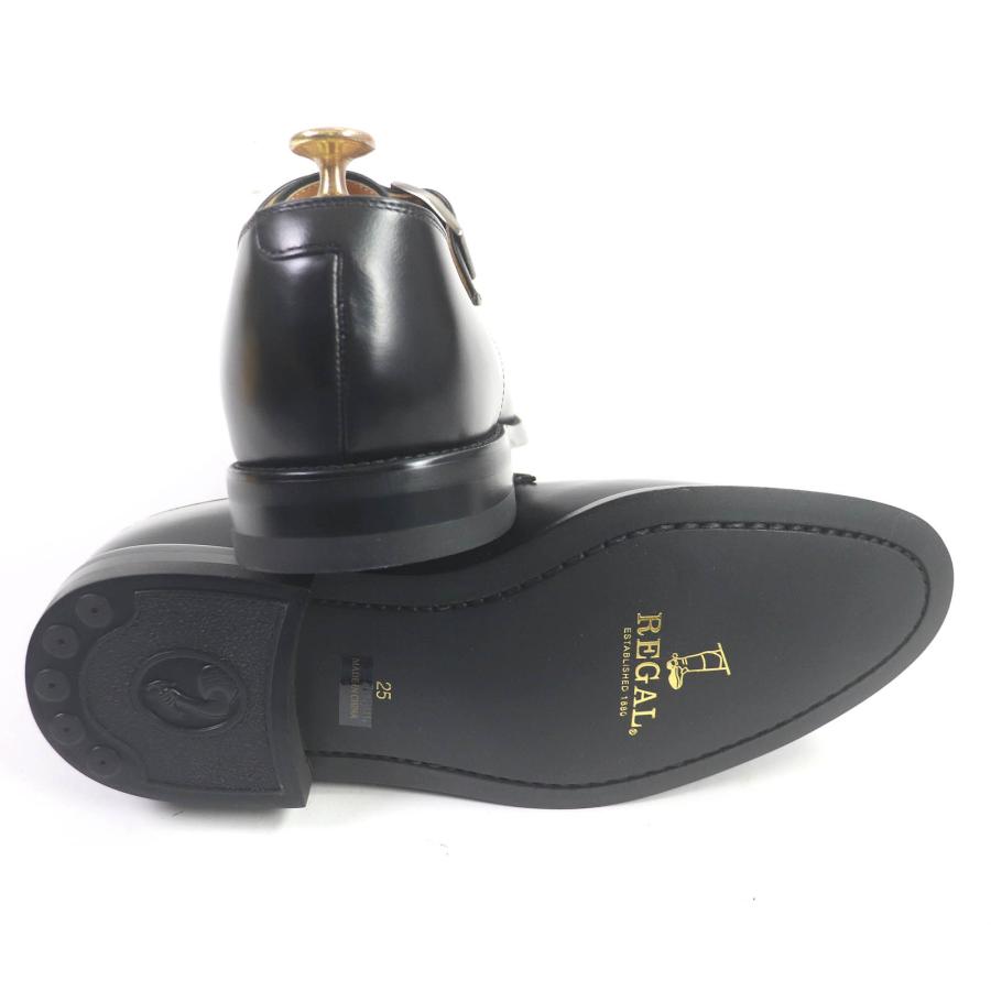 REGAL 未使用品□REGAL リーガル JV35 レザー シングルモンク REGAL 未使用品□REGAL リーガル JV35 レザー シングルモンク