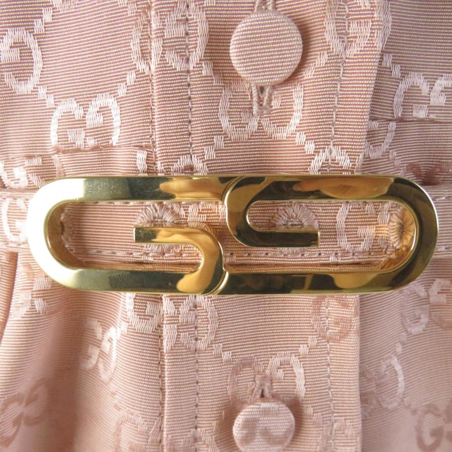 GUCCI 極美品☆GUCCI グッチ 691496 GG柄 ベルト付 ジャンプ