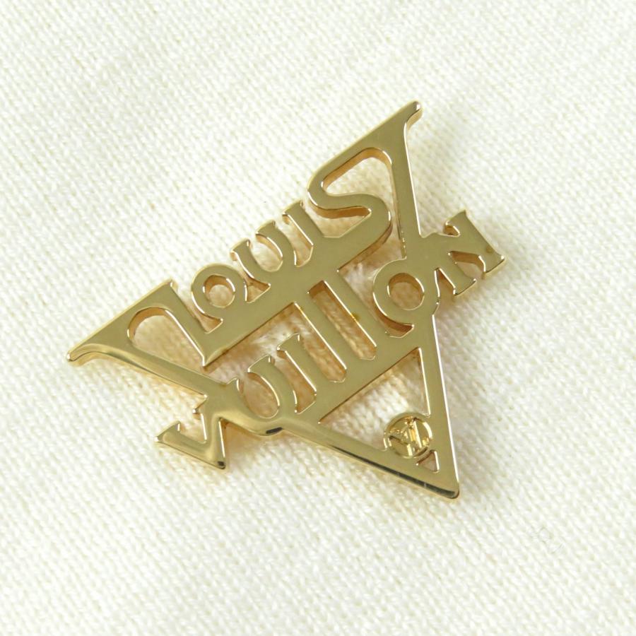 LOUIS VUITTON 美品△ルイヴィトン 20SS ウール ロゴ金具付き