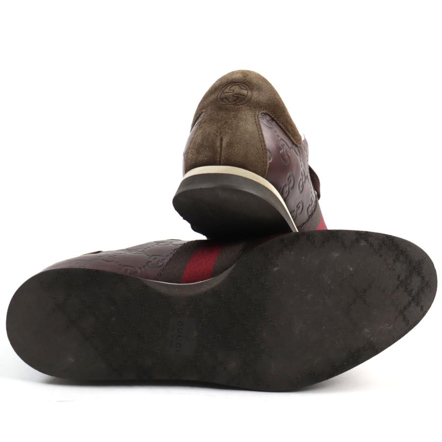 GUCCI 良品○グッチ 138169 GG SHIMA GGシマ レザー スウェード GUCCI 良品○グッチ 138169 GG SHIMA GGシマ レザー スウェード