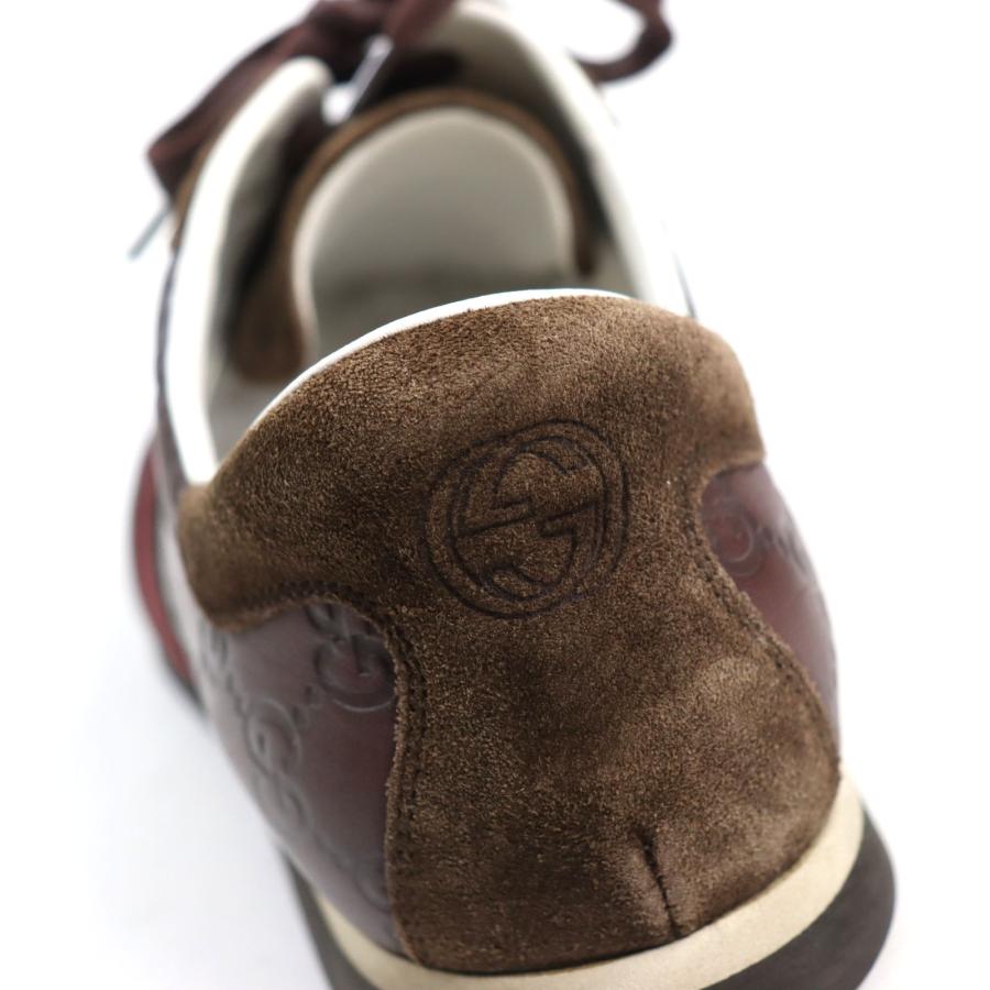 GUCCI 良品○グッチ 138169 GG SHIMA GGシマ レザー スウェード GUCCI 良品○グッチ 138169 GG SHIMA GGシマ レザー スウェード