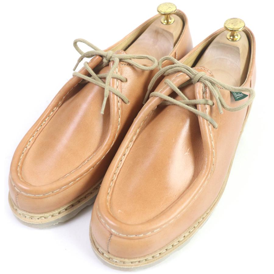 未使用品□Paraboot パラブーツ ミカエル レザー レースアップ  