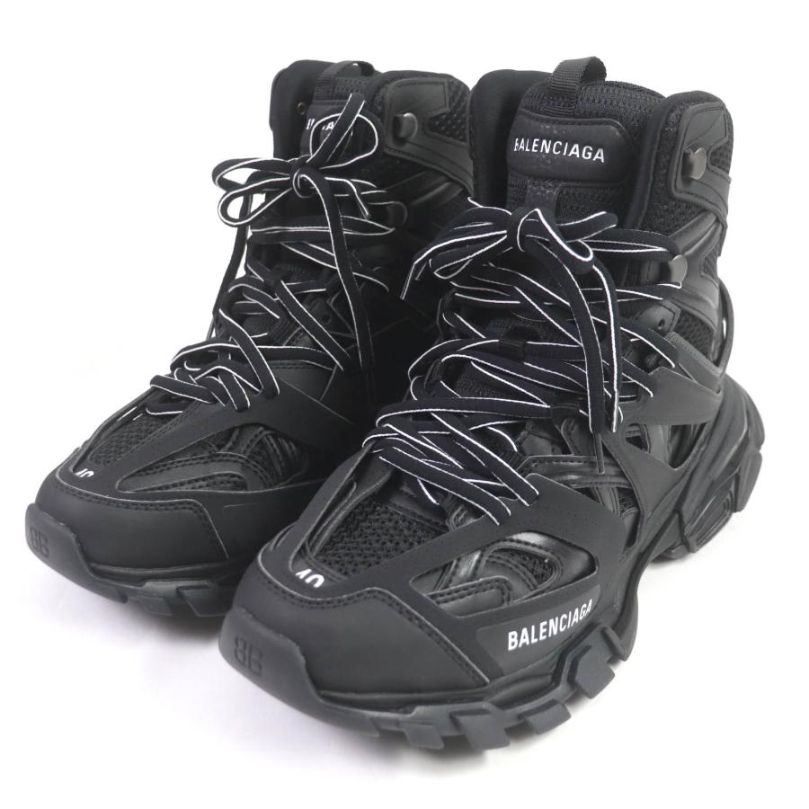 極美品□BALENCIAGA バレンシアガ 654867 TRACK HIKE FADED 厚底 