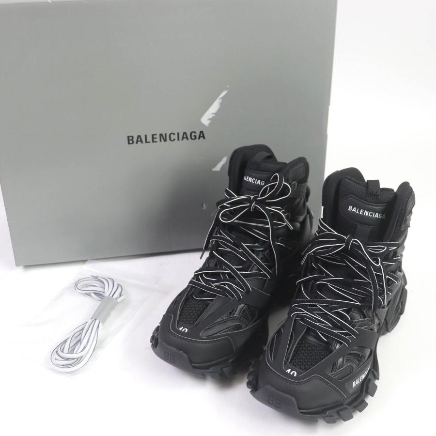 極美品□BALENCIAGA バレンシアガ 654867 TRACK HIKE FADED 厚底 