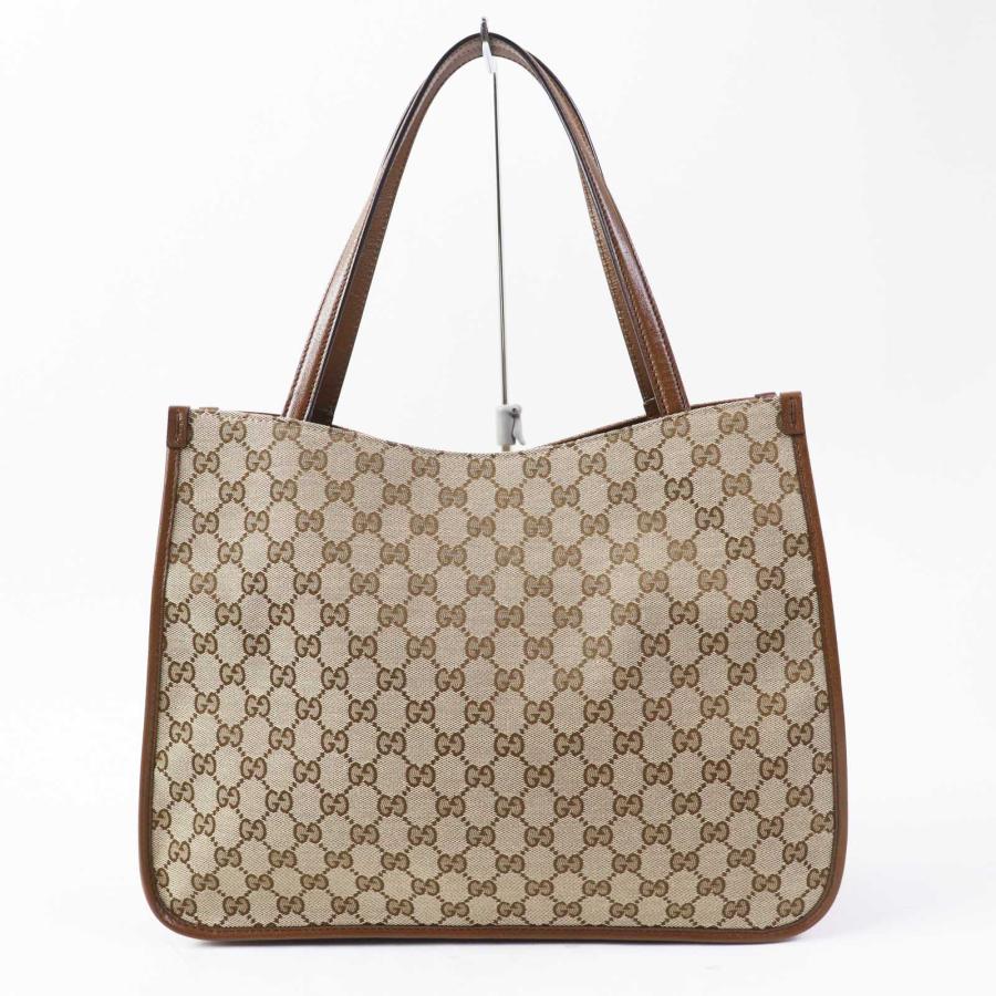 GUCCI 未使用品◎グッチ 623694 レザー GGキャンバス ホース