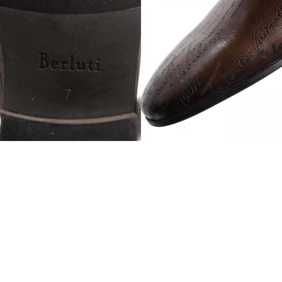 美品○Berluti ベルルッティ サイラス オマーン レザー 美品○Berluti ベルルッティ サイラス オマーン レザー