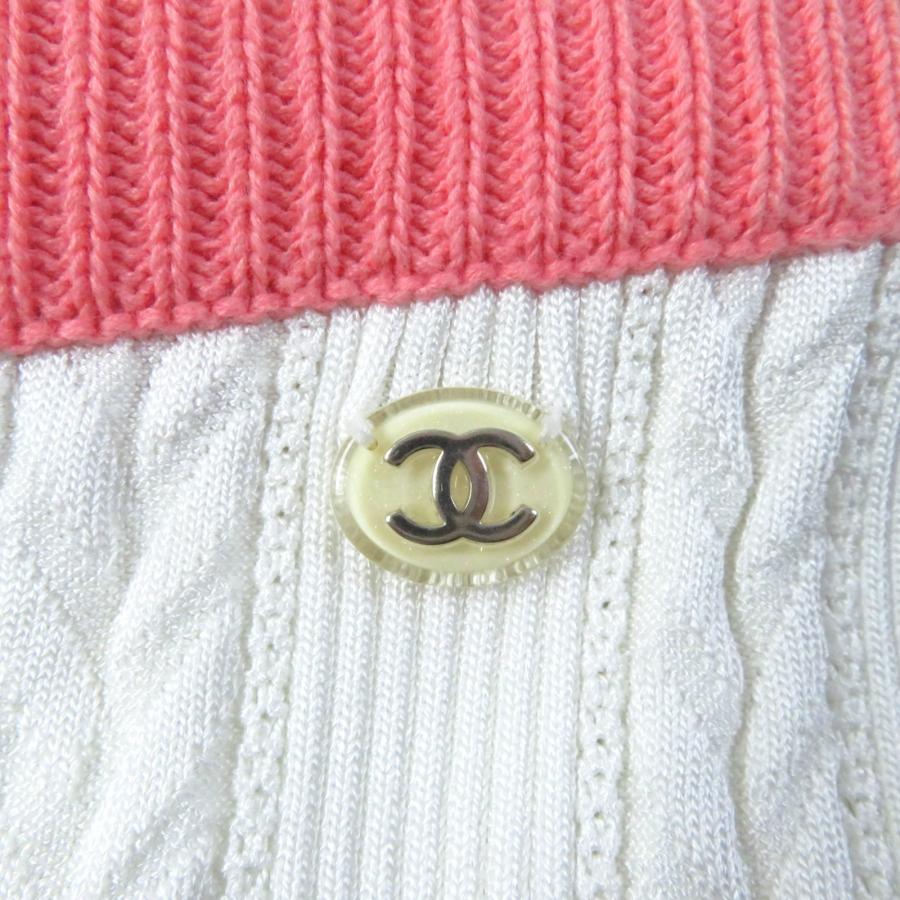 極美品☆CHANEL シャネル P61499 ココマーク付 フロントスリット 