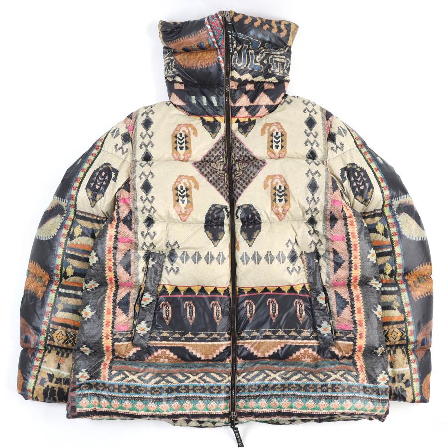 ETRO 極美品□ETRO エトロ 2021年製 ネイティブ チマヨ柄 WZIP ETRO 極美品□ETRO エトロ 2021年製 ネイティブ チマヨ柄 WZIP