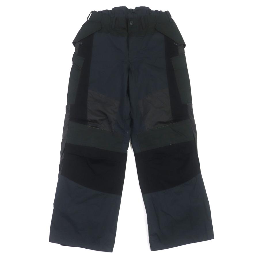 美品▽Sacai サカイ 20-02219M FABRIC COMBO PANT コットン100% ワーク 