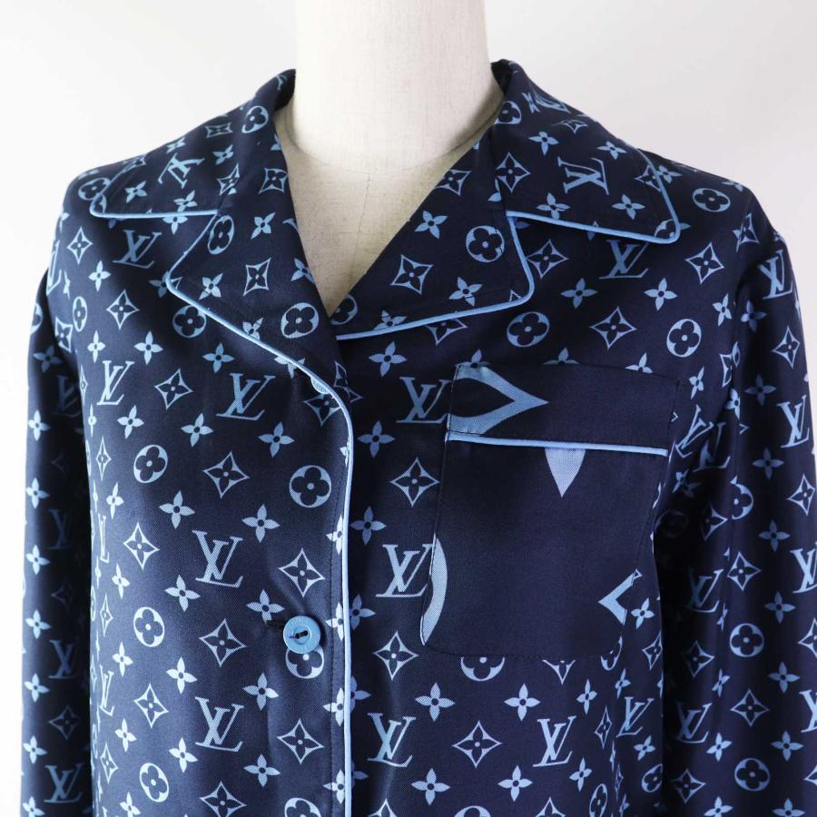 LOUIS VUITTON 未使用品◎ルイヴィトン 22AW シルク100 LOUIS VUITTON 未使用品◎ルイヴィトン 22AW シルク100