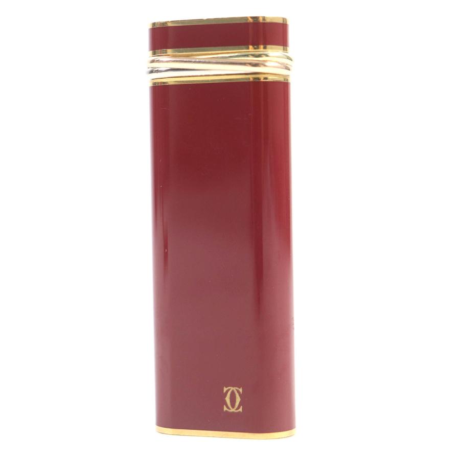 美品□Cartier カルティエ トリニティ オーバル 新型 喫煙具 ガス 