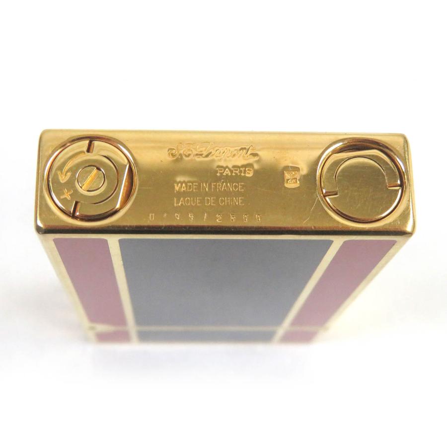 美品□Dupont デュポン アールデコ ライン2 0195/2500 スクエア型 喫煙 