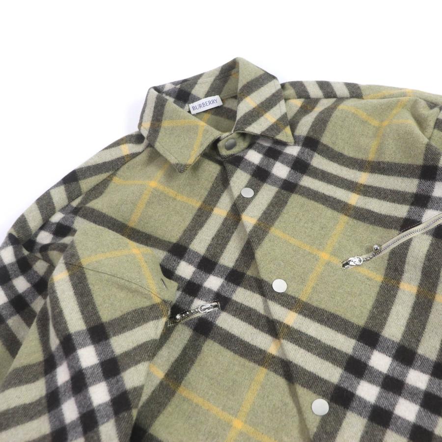 BURBERRY 極美品□BURBERRY バーバリー 23AW 8076470 チェック柄 BURBERRY 極美品□BURBERRY バーバリー 23AW 8076470 チェック柄