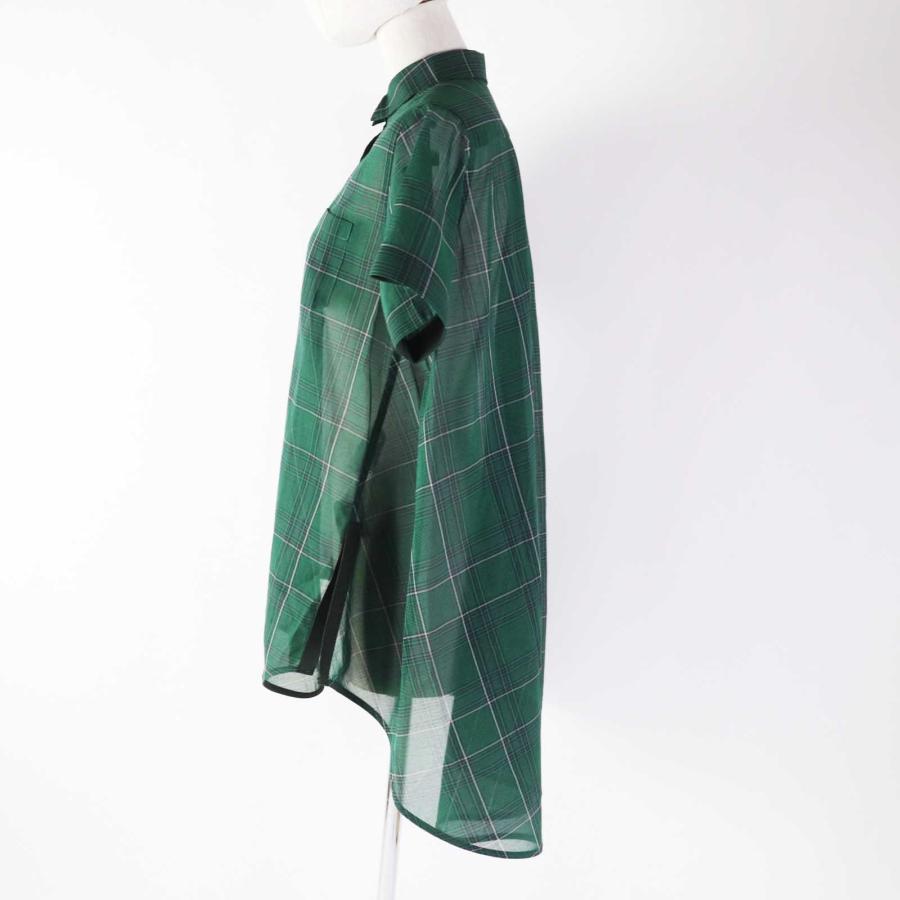 sacai 極美品◎Sacai サカイ 22年 22-05989 Glencheck Mix Shirt sacai 極美品◎Sacai サカイ 22年 22-05989 Glencheck Mix Shirt