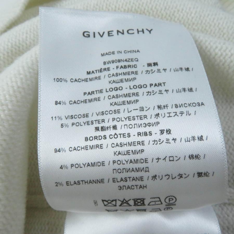 極美品☆GIVENCHY ジバンシィ 定価254100円 23AW BW908N4ZEQ カシミヤ