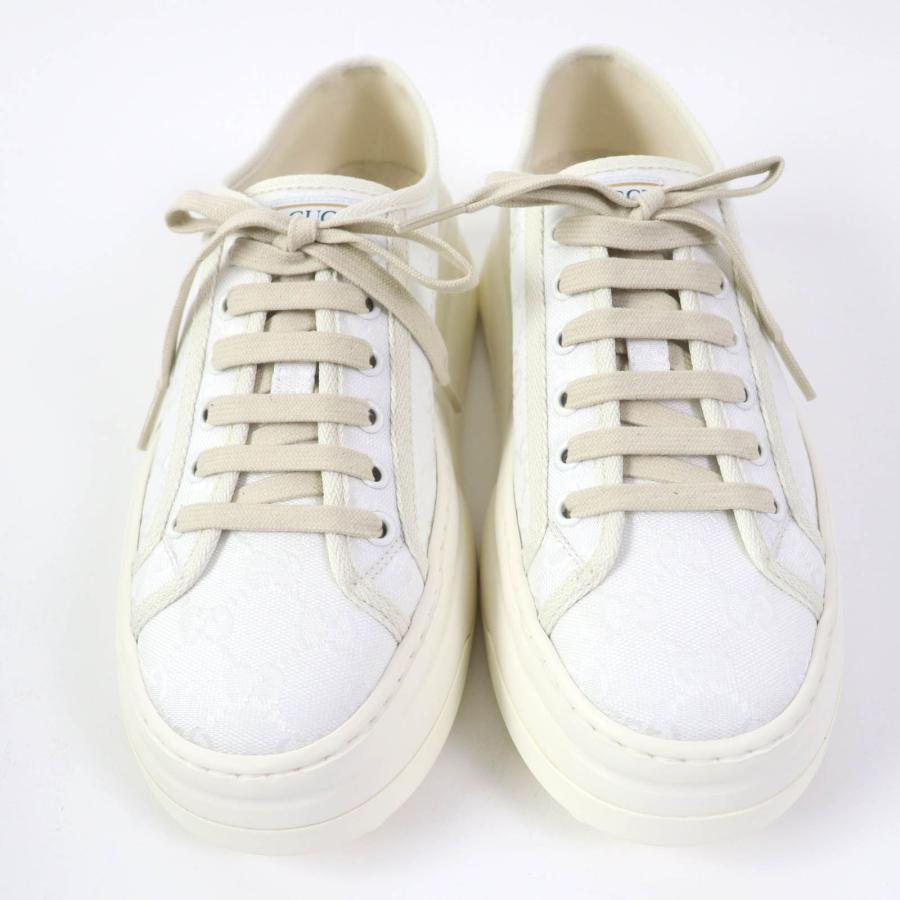 未使用品☆GUCCI グッチ 746767 TENNIS 1977 GGキャンバス ローカット 