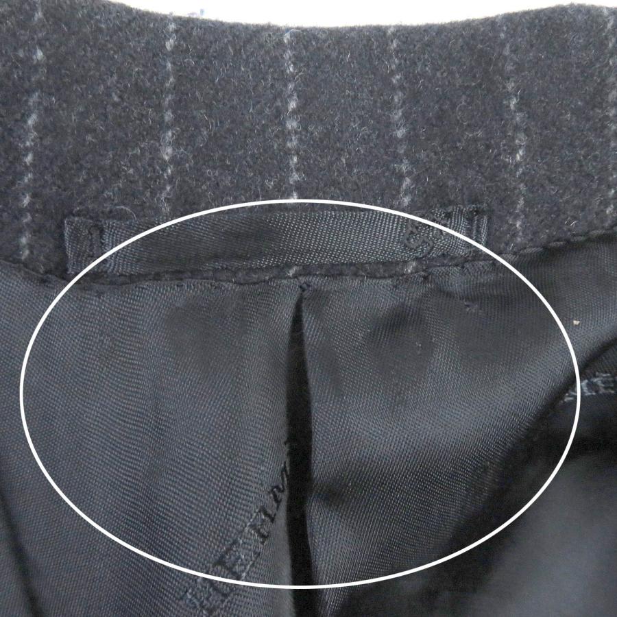 HERMES 美品□HERMES エルメス ウール100% ストライプ柄 ダブル HERMES 美品□HERMES エルメス ウール100% ストライプ柄 ダブル