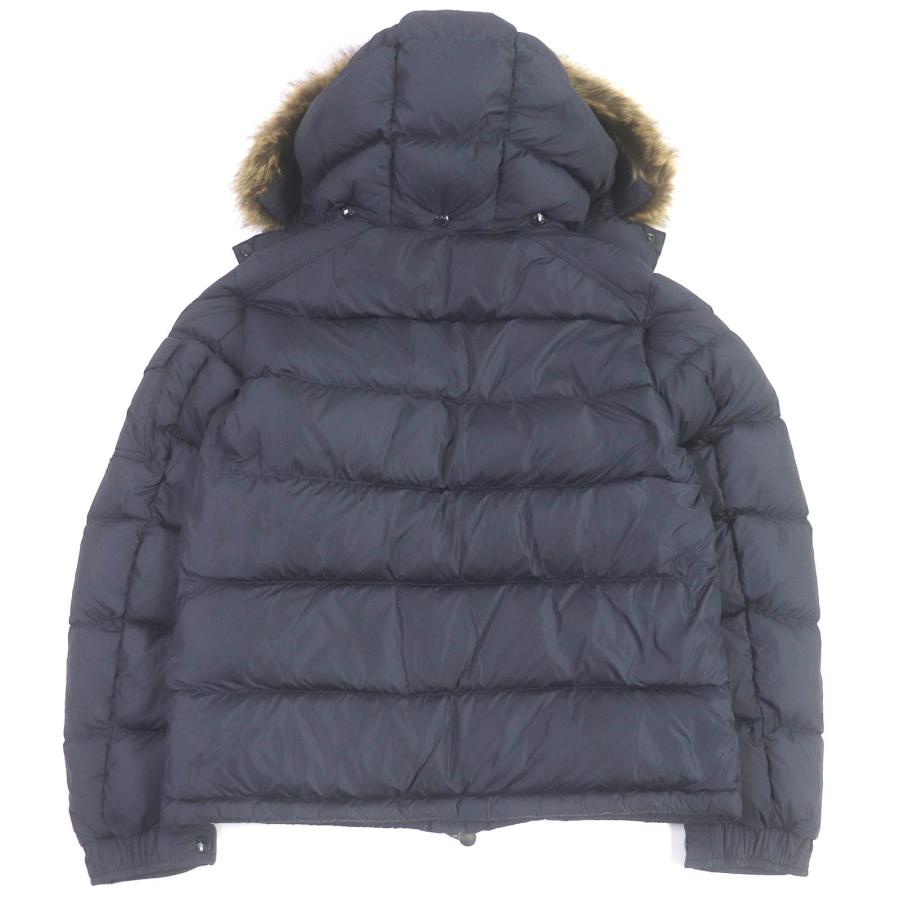 美品□MONCLER モンクレール 22-23AW MAYAF ロゴワッペン ファー 