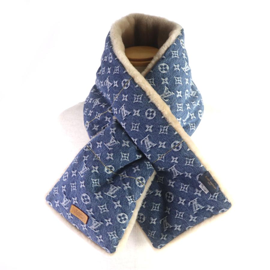 極美品▽ルイヴィトン NIGO ニゴー エシャルプ・シアリング 極美品▽ルイヴィトン NIGO ニゴー エシャルプ・シアリング