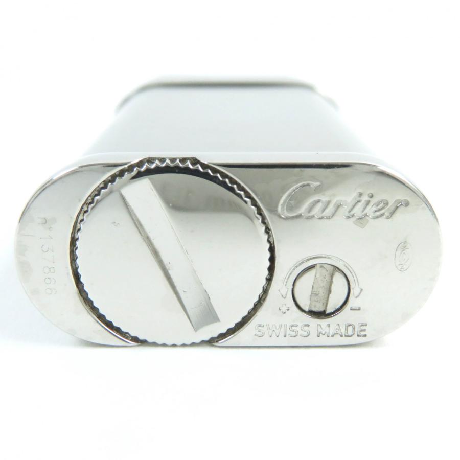 Cartier 良品△Cartier カルティエ ゴドロン オーバル ロゴ刻印