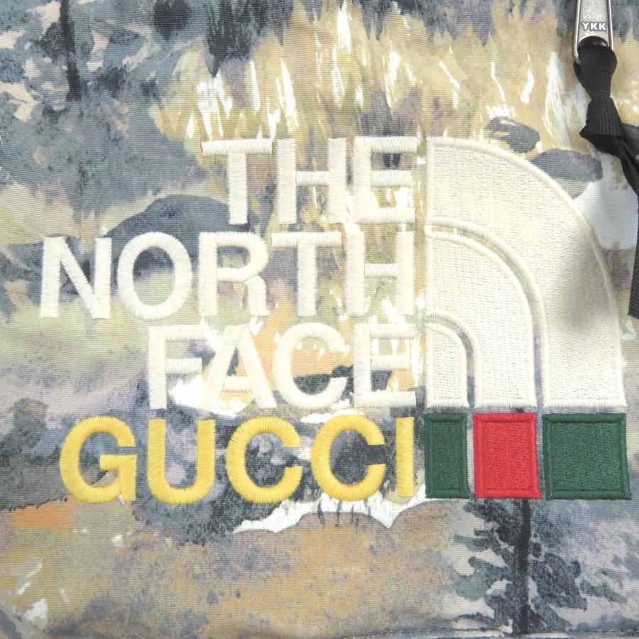 未使用品□GUCCI グッチ THE NORTH FACE 22SS 663768 フォレスト