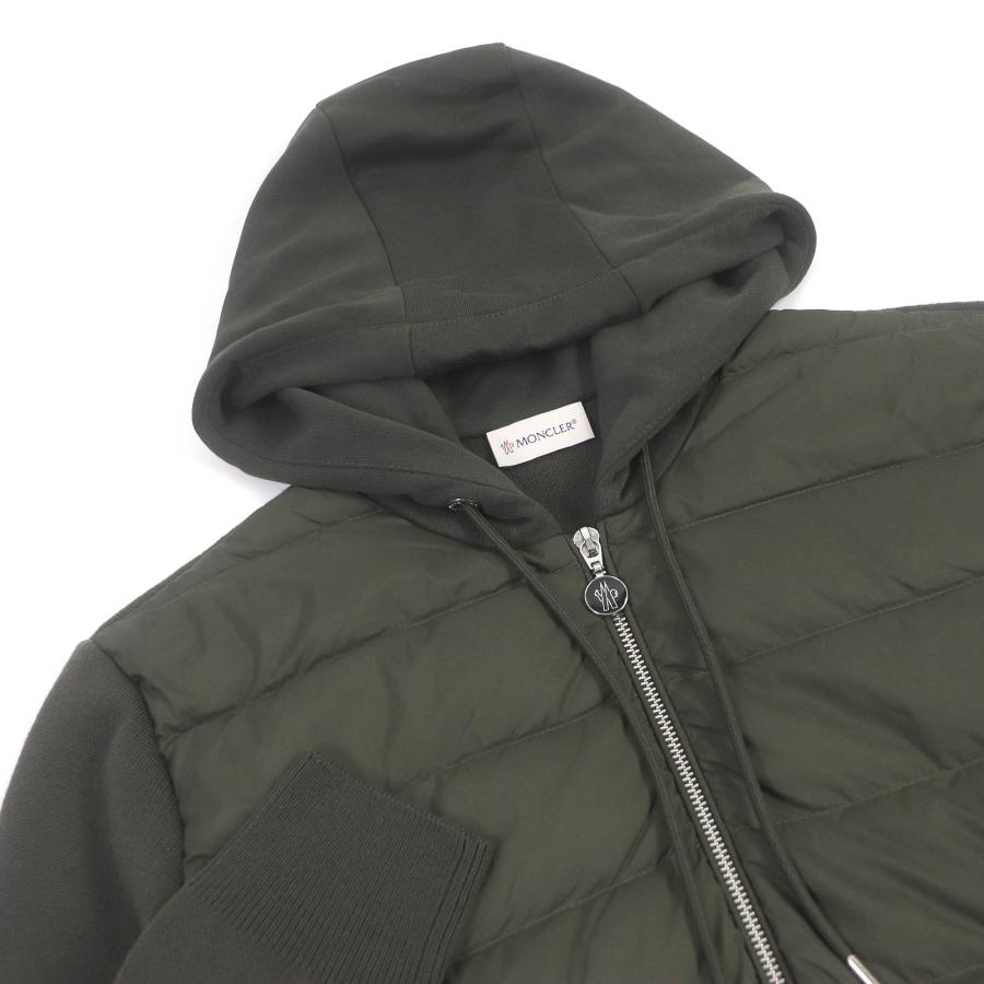 未使用品□MONCLER モンクレール 2022年製 CARDIGAN TRICOT ダウン切替 