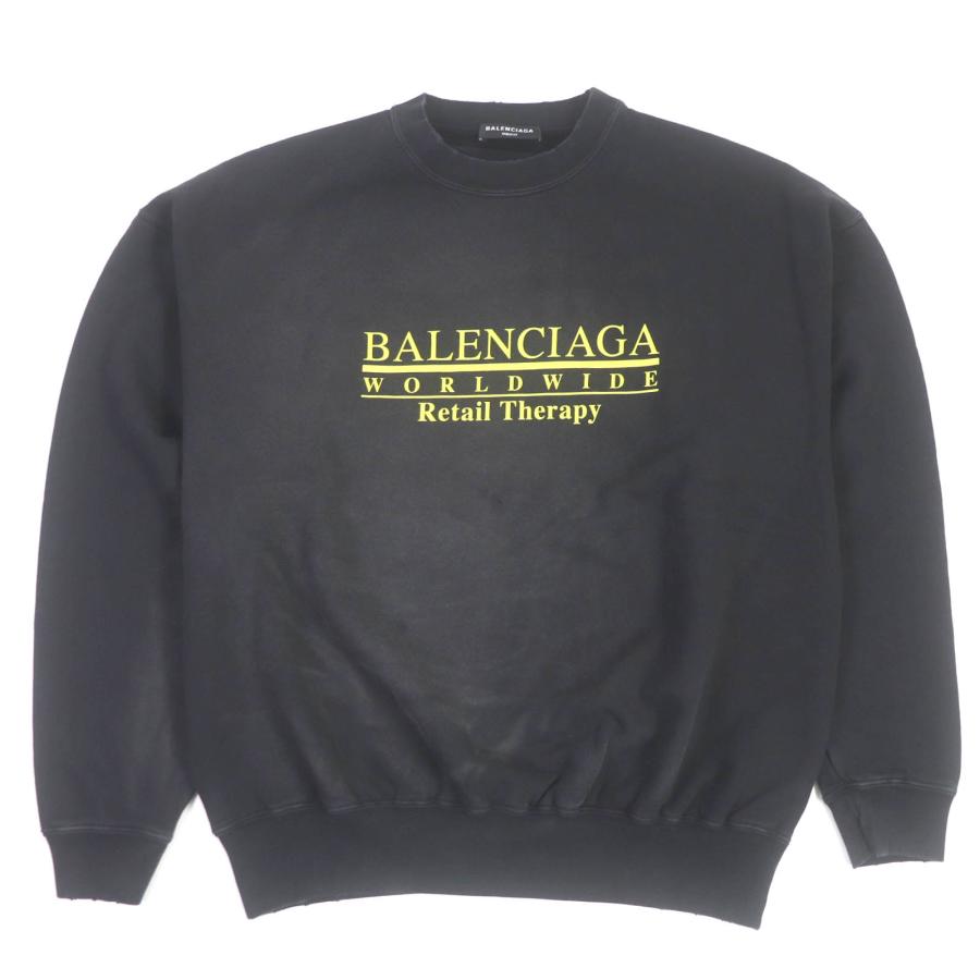 BALENCIAGA 美品□バレンシアガ 21AW 676629 コットン Worldwide BALENCIAGA 美品□バレンシアガ 21AW 676629 コットン Worldwide