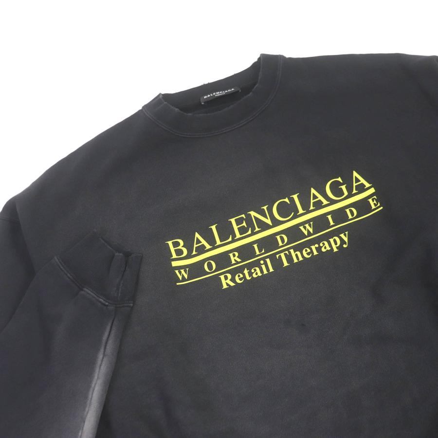 BALENCIAGA 美品□バレンシアガ 21AW 676629 コットン Worldwide BALENCIAGA 美品□バレンシアガ 21AW 676629 コットン Worldwide