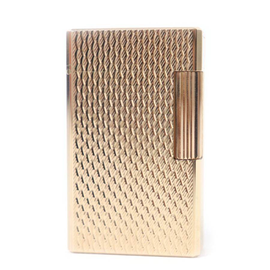 外装美品☆Dupont デュポン ライン1 総柄 ロング スクエア型 ローラー  