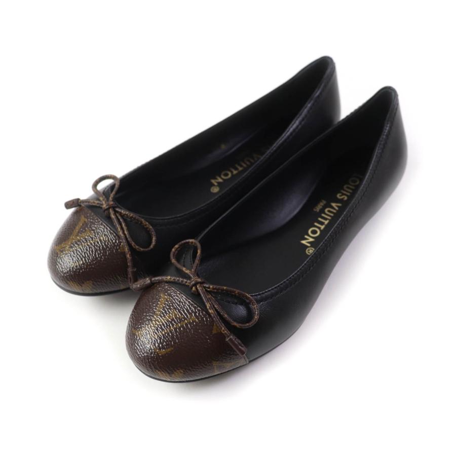 未使用品☆ルイヴィトン ポピ・ライン バレリーナ リボン付 モノグラム  