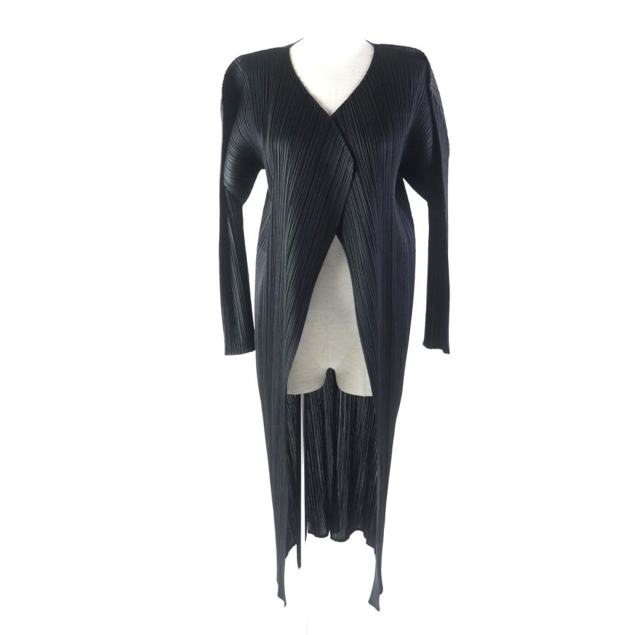 極美品☆プリーツプリーズ イッセイミヤケ PP55-JA101 フロント  