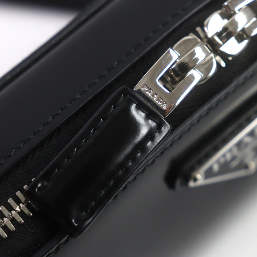 PRADA 極美品▽PRADA プラダ 定価346500円 2VH173 ブリック ブラッシュ 