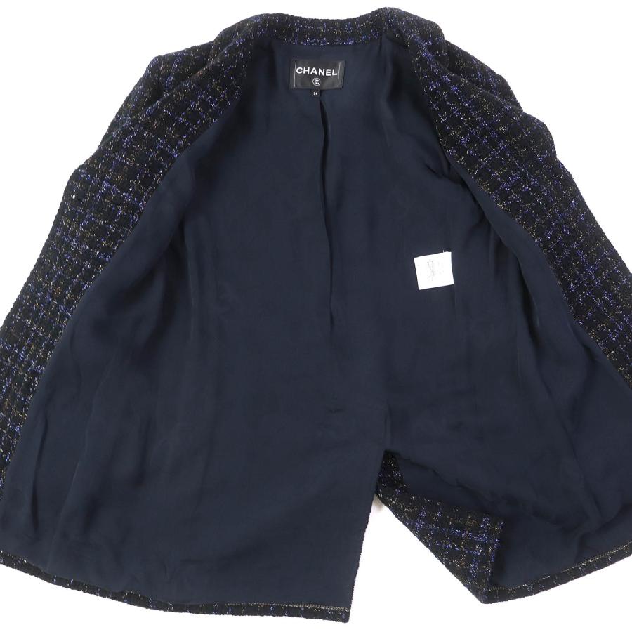CHANEL（シャネル） 極美品△シャネル P71761 裏シルク100％ ライン