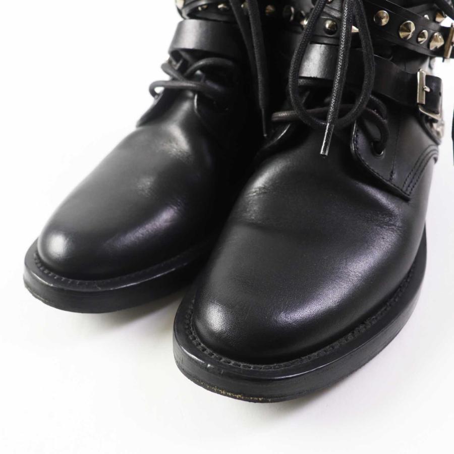 美品◎SAINT LAURENT サンローラン 353878 スタッズ付き レザー 美品◎SAINT LAURENT サンローラン 353878 スタッズ付き レザー
