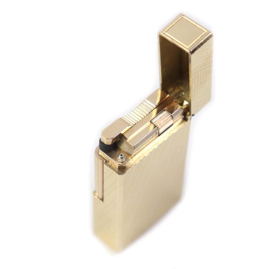 外装美品☆Dupont デュポン ライン1 ロング ローラー式 ガス ライター