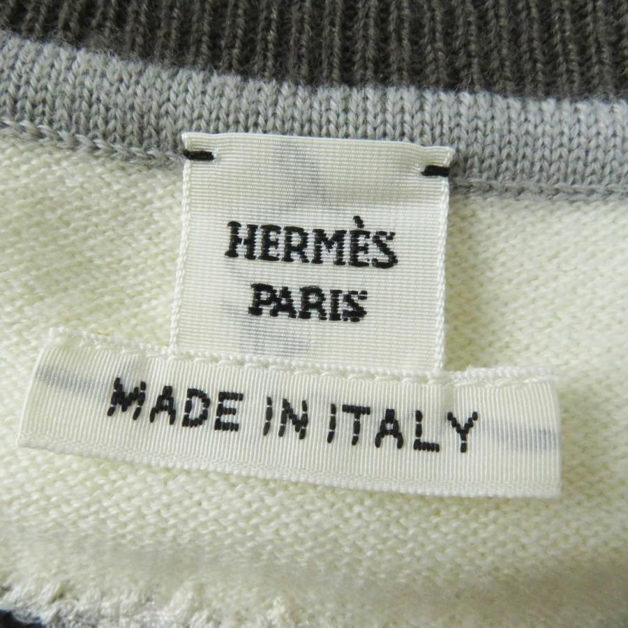 HERMES 未使用品◎エルメス 24年 4E2624D5 ETRIERS カシミヤ混