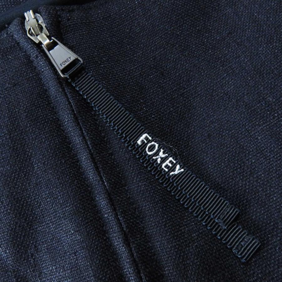 極美品◎フォクシー ニューヨーク 21年製 42273 リネンダリア 