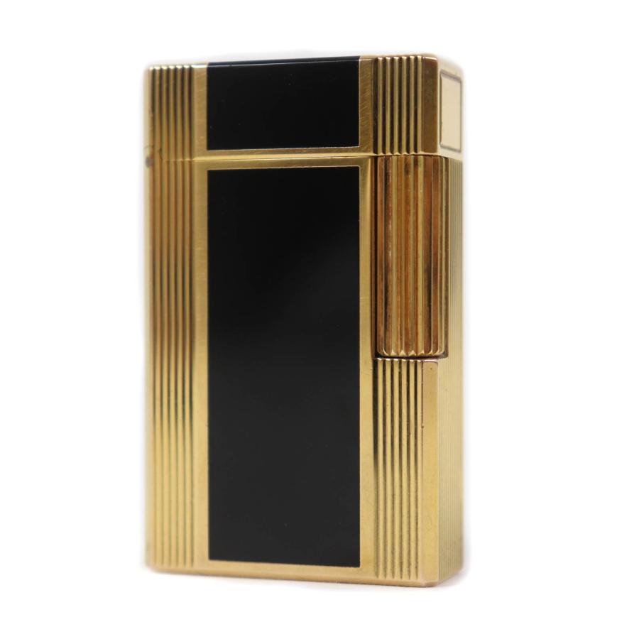 外装良品☆Dupont デュポン ライン1 ロング ラッカー ローラー式 ガス 