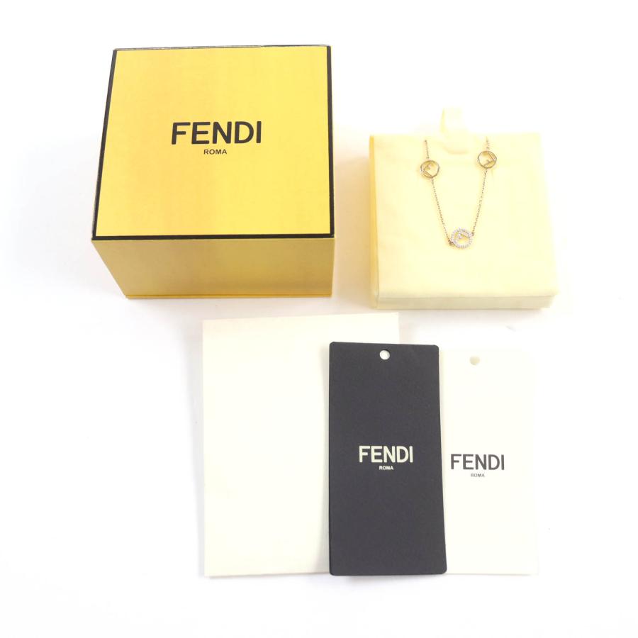 極美品☆FENDI フェンディ 1A3520 エフ イズ フェンディ ライン  