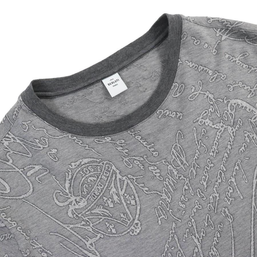 極美品△BERLUTI ベルルッティ R23JRS87JAFX コットン100％ スクリット 
