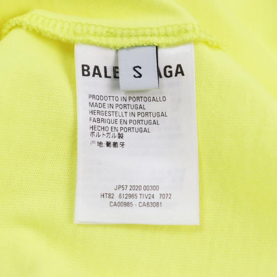 BALENCIAGA 極美品○20SS バレンシアガ 612965 Crew Tee BALENCIAGA 極美品○20SS バレンシアガ 612965 Crew Tee