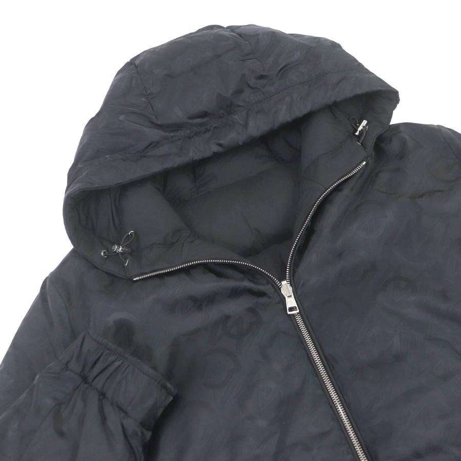 美品□MONCLER モンクレール 22-23AW ERABLE ロゴ総柄 ロゴワッペン 