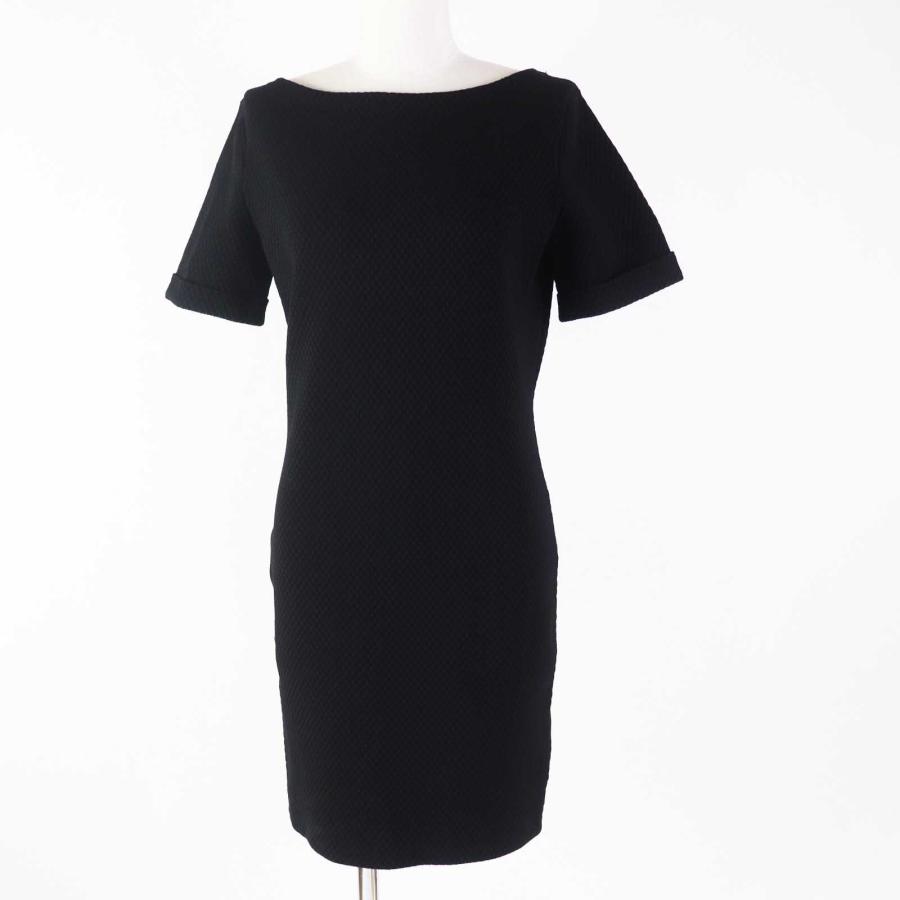 極美品◎GUCCI グッチ 371120 ダイヤキルティング 半袖 ワンピース  