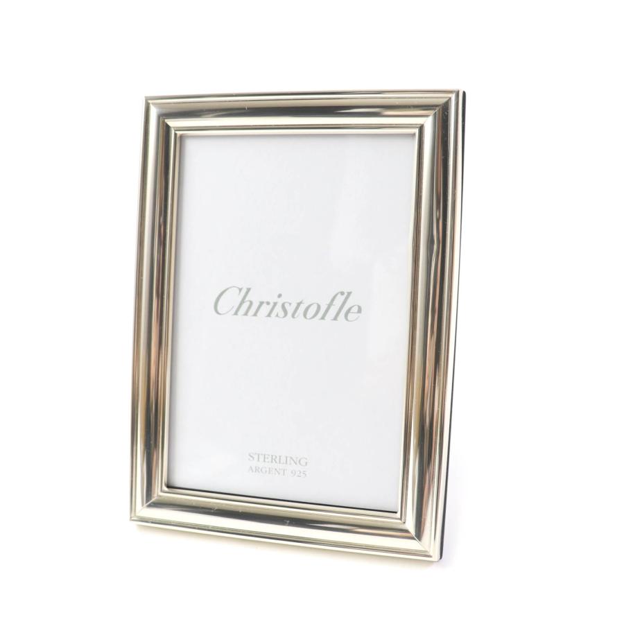 未使用品】クリストフル フォトフレーム アルビ 2L スターリングシルバー