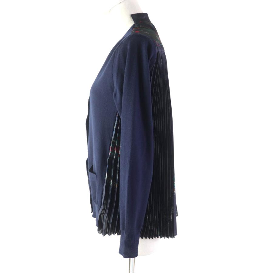 sacai 美品☆Sacai サカイ 19AW 19-04567 シェルボタン付 sacai 美品☆Sacai サカイ 19AW 19-04567 シェルボタン付
